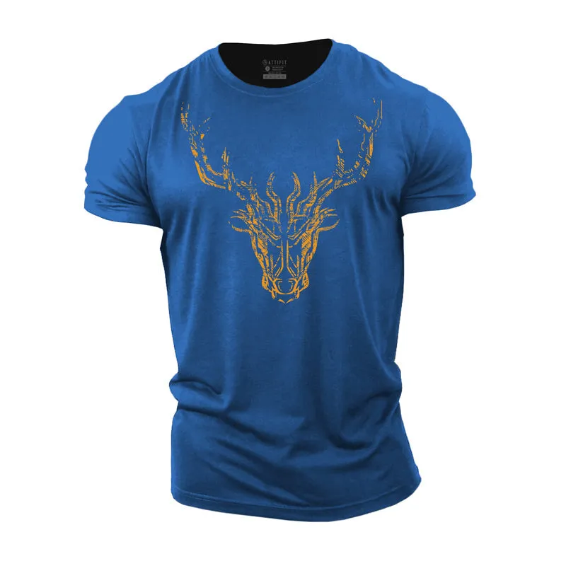 Deer Cotton T-Shirt
